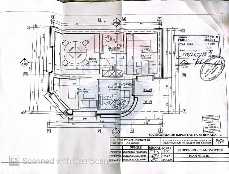 Vila de închiriat 6 camere Piata Victoriei - 2