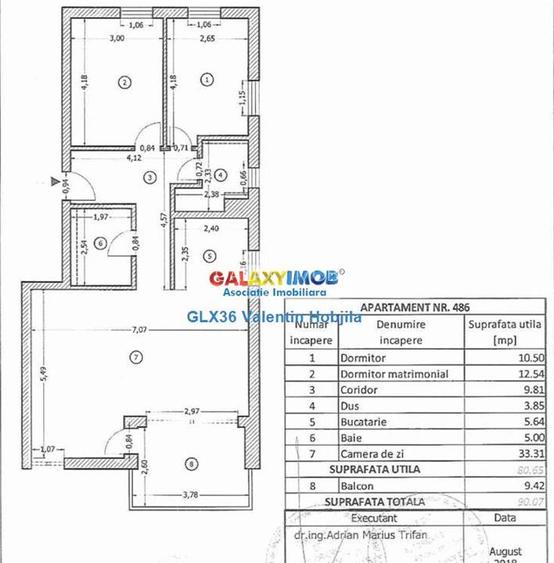 Vanzare apartament 3 camere Cartierul German Residenz Chitila - 22