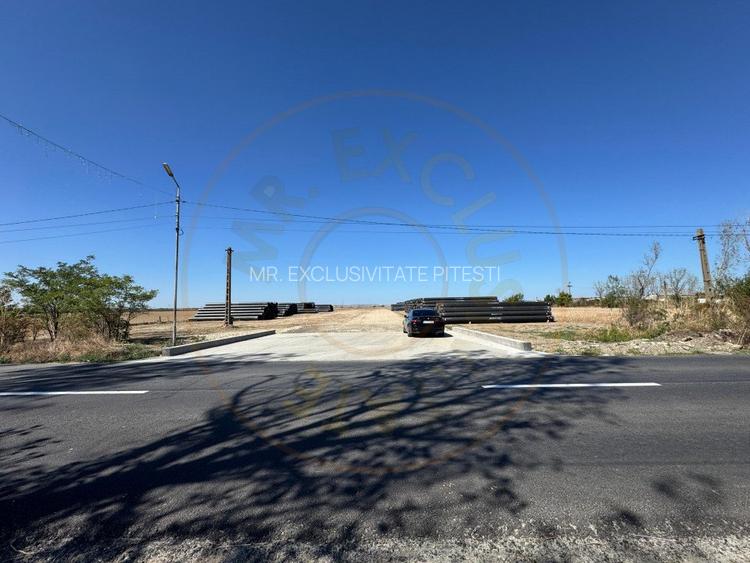 Teren extravilan de vanzare – Cateasca, Arges | 27.201 mp | Deschidere 58,55 m - 10