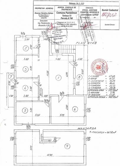 PANTELIMON APARTAMENT IN VILA 1E+M 230 MP TOTAL, CURTE 516 MP! - 38