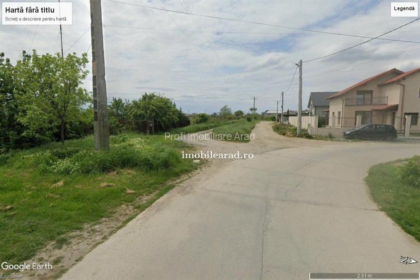 Teren intravilan 10.000mp cu utilitati, imprejmuit, Loc. Sanleani intre case, pr - 8