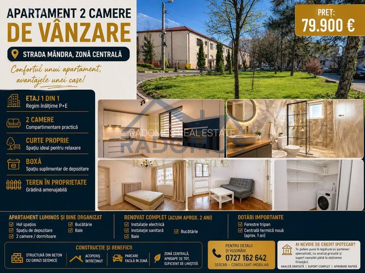 Apartament 2 camere | Renovat | Ultracentral| Boxa+Curte | 0% Comision - 4
