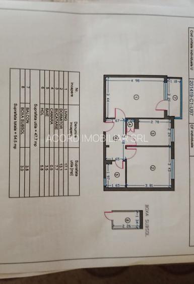 Tomis 3-apartament 2 camere decomandat cu gaze - 15