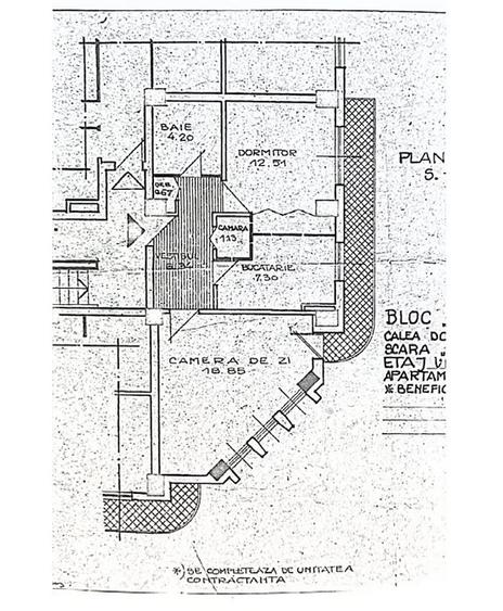 Dorobanti stradal -2 camere -Bloc 1980 - 5