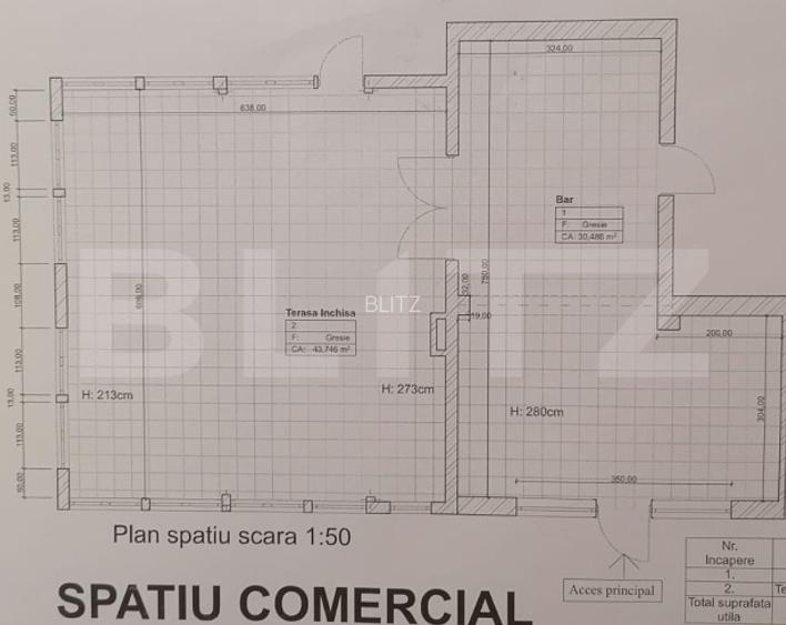 Spațiu comercial, 80 mp, zona Nicolina - 6
