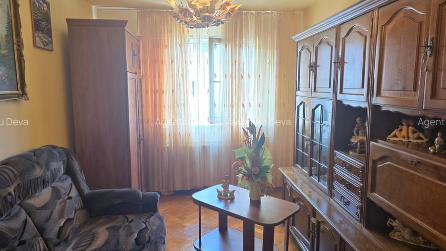 Vand apartament cu 2 camere in Deva, zona Dacia, etaj 2, mobilat, utilat - 2