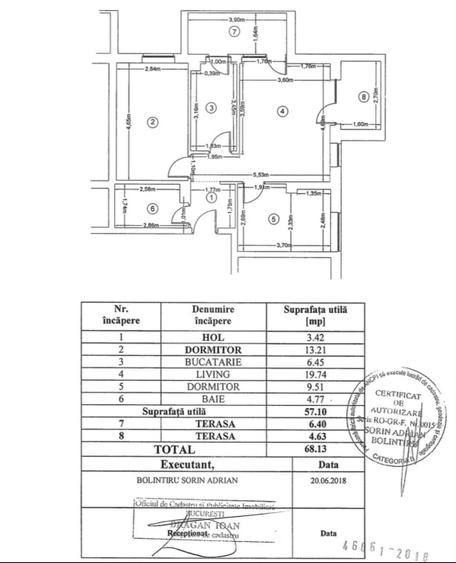 Apartament cu 3 camere - 16