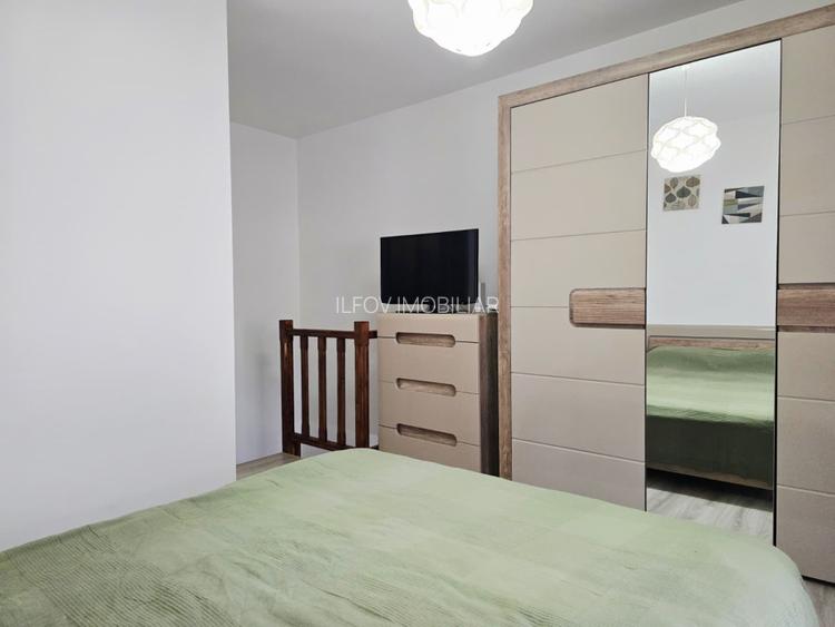 Studio 2 nivele 42mp, utilat si mobilat, curte 11mp, parcare - 6