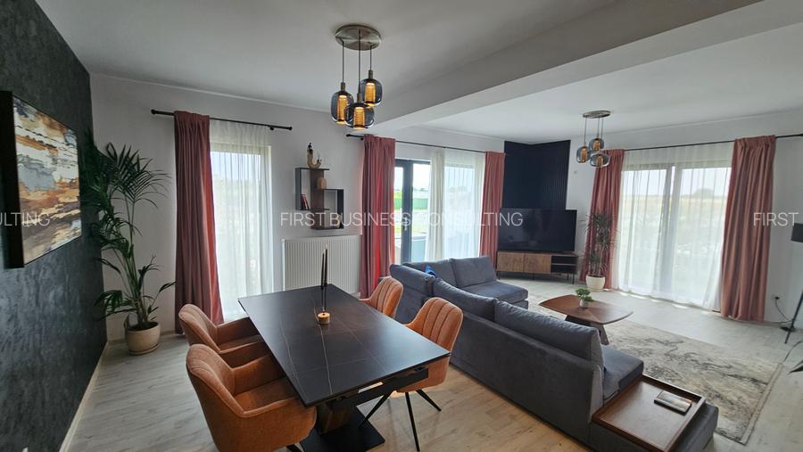 VILE P+M, 5 camere+Teren 300 mp.zona Otopeni, COMPLEX CU PISCINA-COMISION 0% - 4