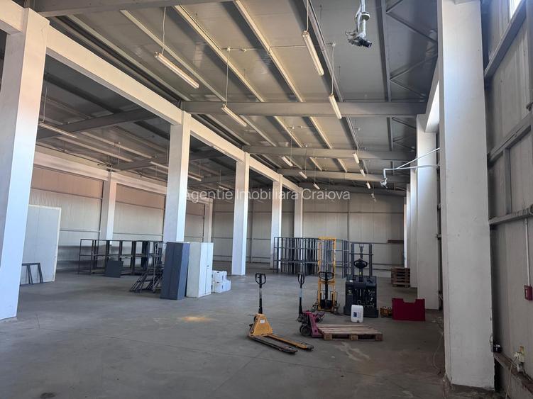 🏭 Hală + Clădire Birouri|2000mp teren | Acces TIR | Zonă Logistică Est Craiova - 10