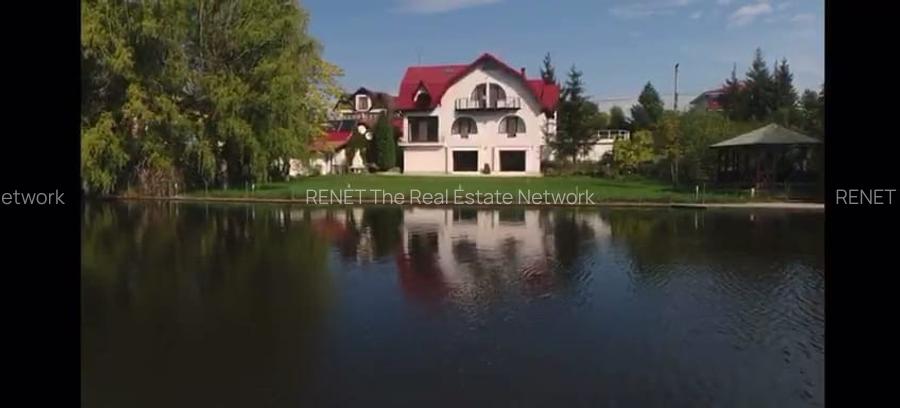 Vila de lux, 427 mp utili și 2313 mp teren, pe malul lacului (Cociova) Balotesti - 14