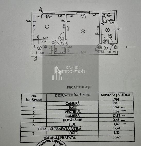 Apartament 2 camere Luica / Constantin Brancoveanu - 10