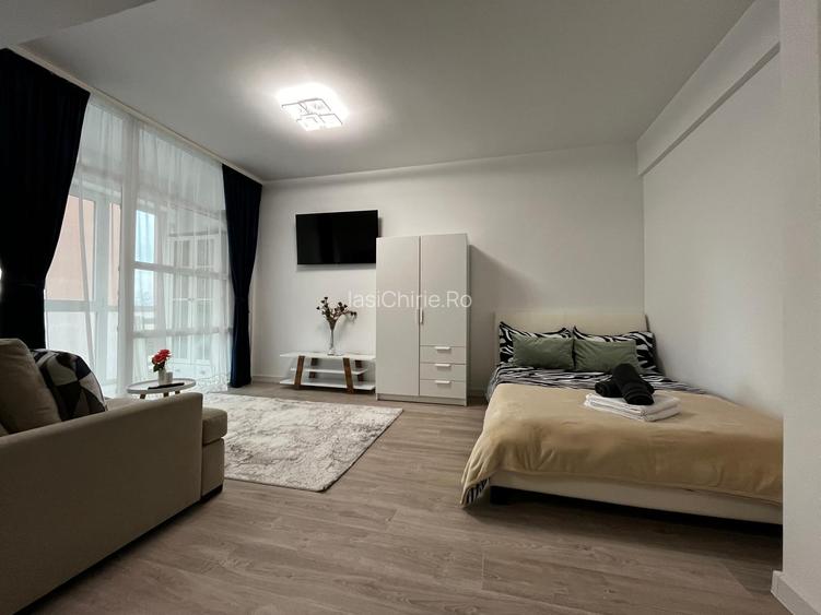 Apartament de inchiriat, o camera, Open space, 35 mp, Lunca Cetatuii - 8