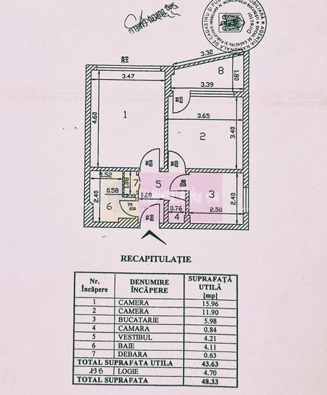 Apartament 2 camere, zona Sos. Oltenitei, la Pta Sudului - 10