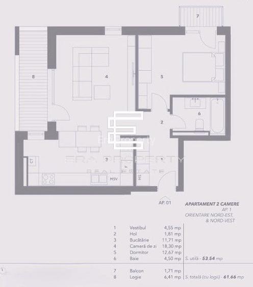 Apartament 2 Camere, Intabulat, Comision 0% – Zona Turnișor, Sibiu - 1