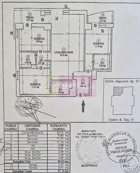 Apartament 4 camere, mobilat lux,  Edenia Titan - 8