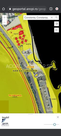 Teren construcții, vedere frontala la mare și Certificat Urbanism - Eforie - 3