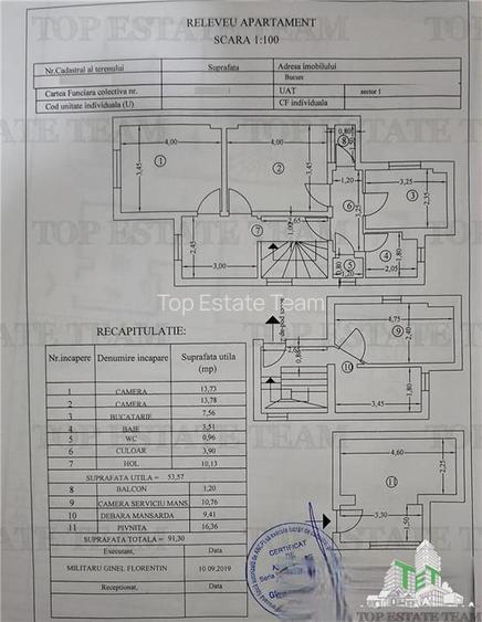 Apartament 3 camere In Vila, Titulescu - Cuza - 7