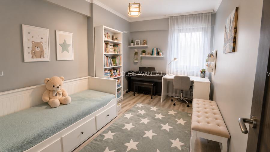 Apartament 3 camere în bloc nou (2017) | Etaj 3/6 / Lift - 7