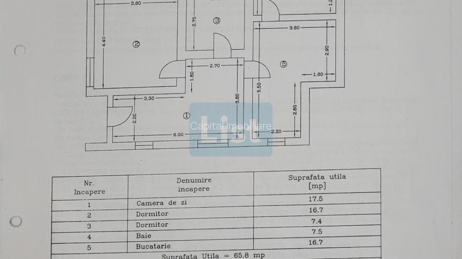 Apartament 3 camere in Vila P+M, Str Victoriei - 12