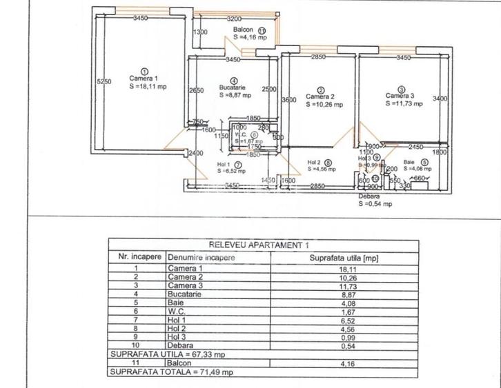 Apartament 3 camere de vanzare, zona Lipovei, Timisoara, jud.Timis - 18