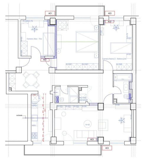 5 camere Dorobanti ASE | Garaj 14.56 mp | Bloc 1982 - 1