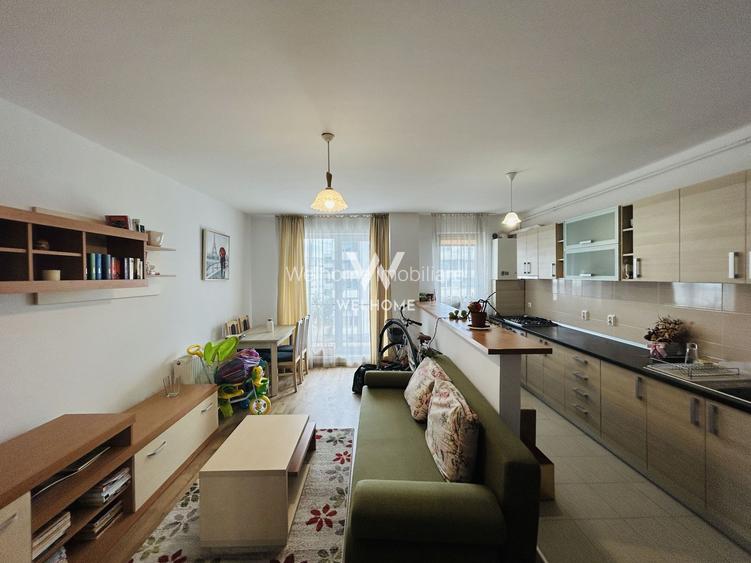 Apartament mobilat, etaj 2, loc de parcare - 48 mp + balcon - - 11