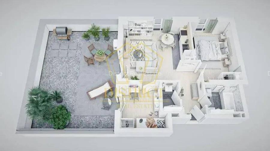 COM 0% | Apartament cu 3 camere | Terasa 22mp | VIVALIA - 2