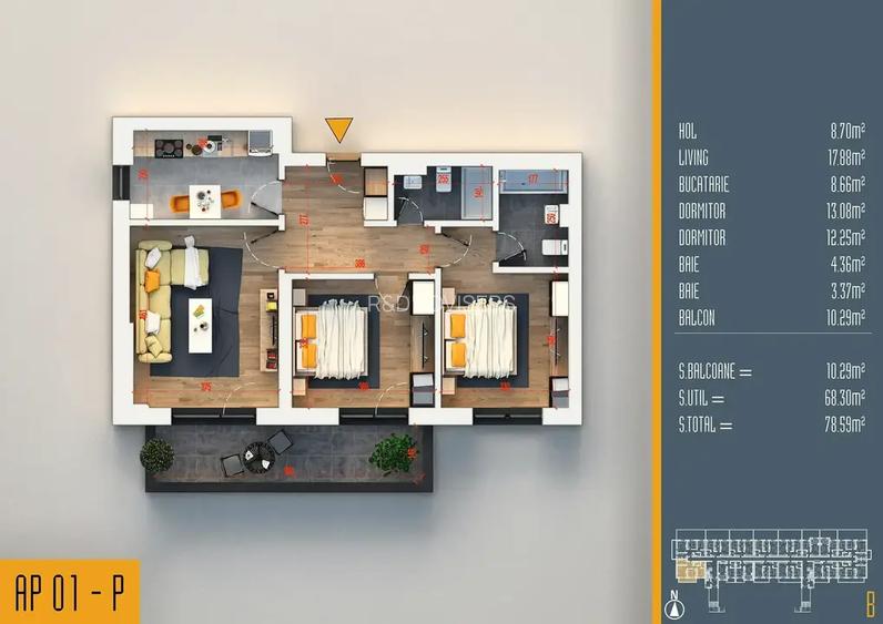 1100 €/mp – oferta momentului, nu rata șansa - 7