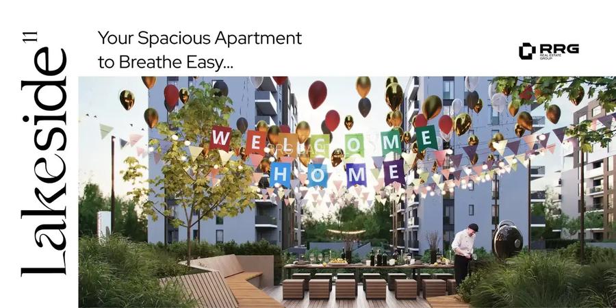 Apartament 3 camere. Lacul Străulești. Terasă. - 14