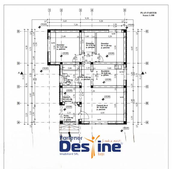 Casa tip mediteranean 75 mp P+POD edificata 2024 500 mp TEREN - HORPAZ - 18