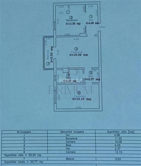 KIRIAC - 2 CAM - PARTER CU BALCON - CENTRALA PROPRIE - MOBILAT SI UTILAT - 11