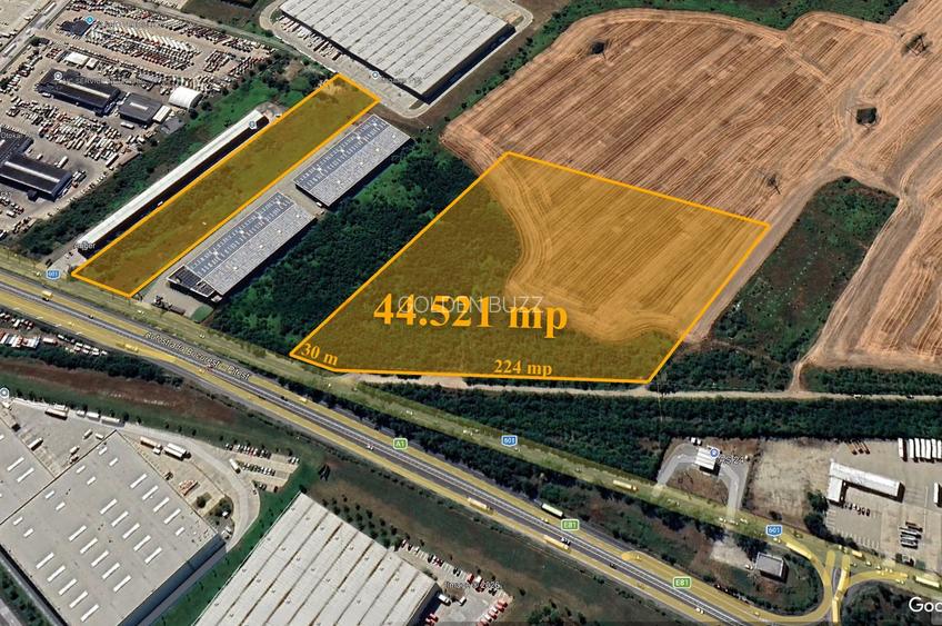 Teren industrial premium – A1 București–Pitești - 4,5 ha - 4