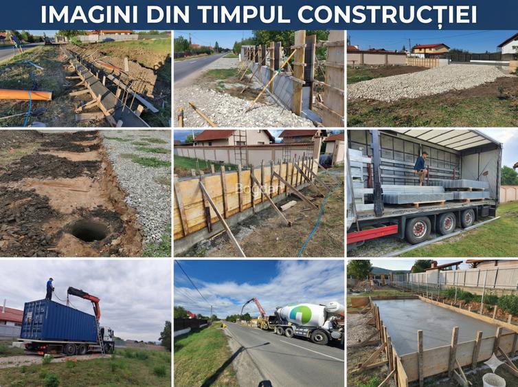 Proprietate 2950mp - Imprejmuit + Container. Podu Oltului, la strada principala - 15