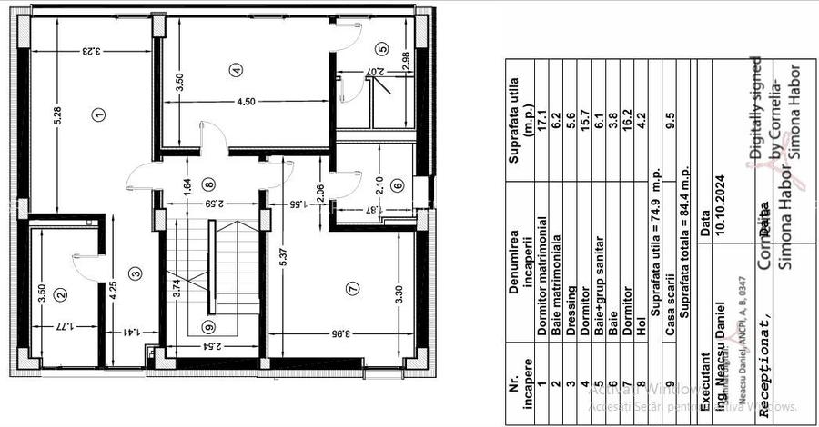 6cam/4dorm,5bai,95mp ampr,425mp teren,garaj,2parc/Voluntari-jud.IF - 7