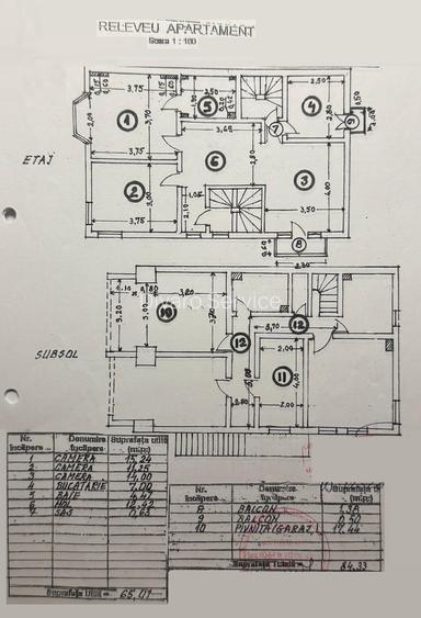 Vanzare apartament trei camere 84mp in vila garaj Cotroceni Medicina - 20