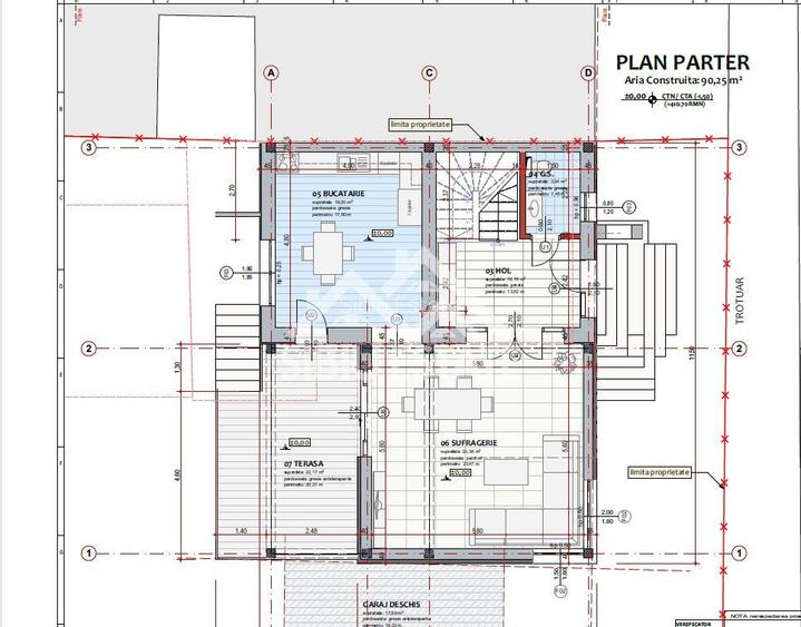 Teren constructii de vanzare zona Piata Cluj cu proiect extindere - 3
