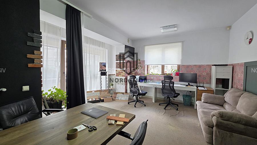 Duplex reprezentativ pentru birouri–4 camere | Recent renovat | 2 locuri parcare - 2