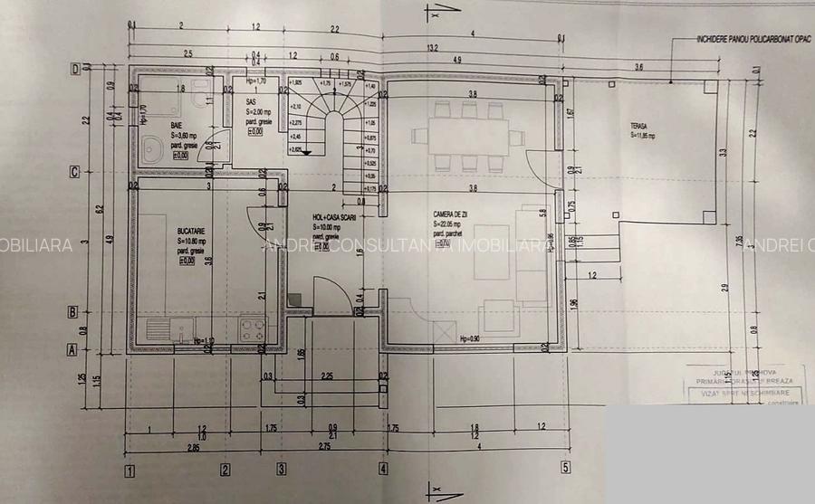 Vanzare casa P+M+Pod construita in 2009 in Breaza Prahova teren plat, totul nou - 33
