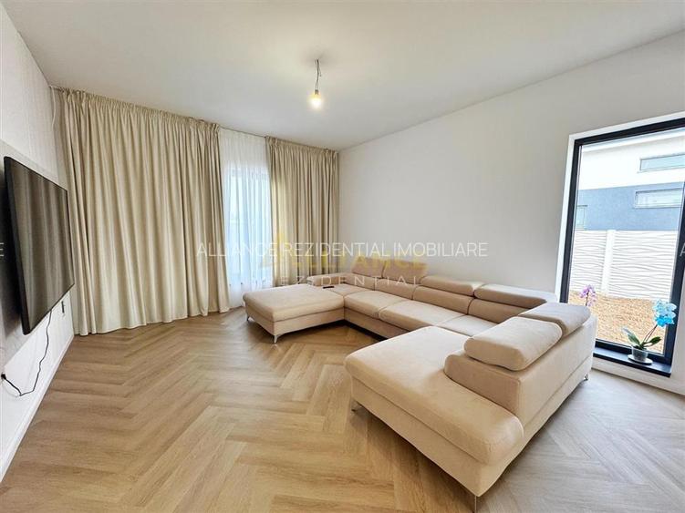 Casa individuala P+M - 3, 4 sau 5 camere - teren 389mp - Ansamblu rezidential - 10