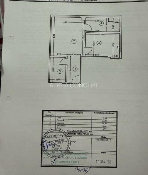 VIVO- MALL-Maritimo 2 camere  parter inalt 60mp- plus parcare proprietate - 5