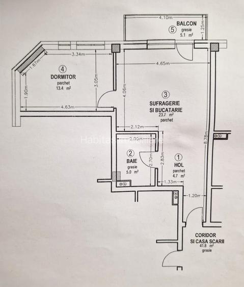 Apartament 2 camere finisate,  posibilitate parcare in Dambul Rotund - 11