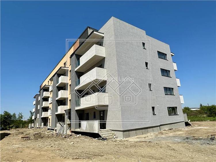Apartament de vanzare in Sibiu - 2 camere - gradina 20 mp - bloc nou - 7