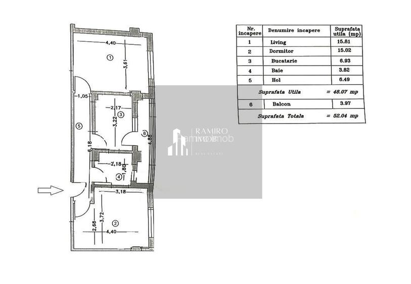 Apartament 2 camere decomandat bloc 2016 -Drumul Binelui / Metalurgiei - 4