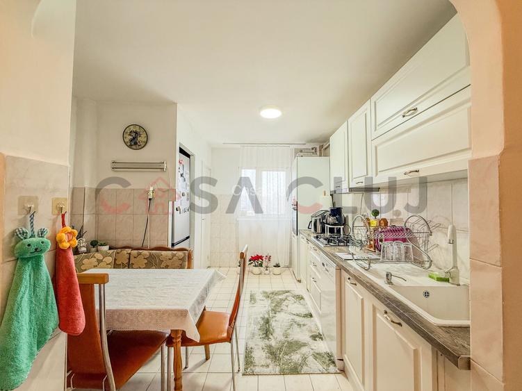 3 camere | Decomandat | Etaj intermediar | 2 balcoane |2 bai - 3