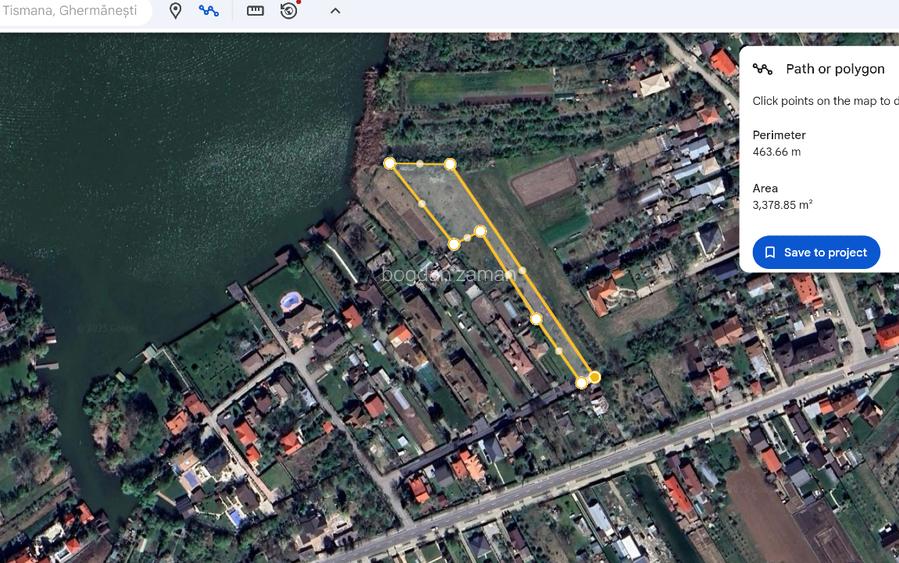 Teren pe malul lacului Snagov - 2