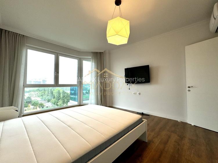 4 rooms apartment - 122 sqm/ Rented/ 1 Parking / Floreasca - Lake View - 24