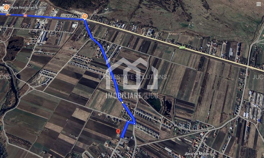 Teren intravilan construibil 1.400 mp | Jucu de Mijloc | - 1