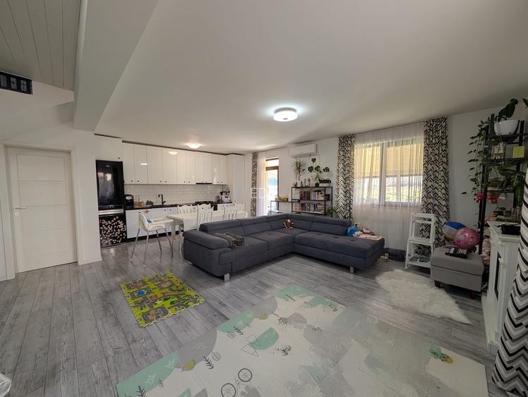 Oportunitate! Duplex mobilat, curte 344mp, terasa, zona RAR Gilau - 11