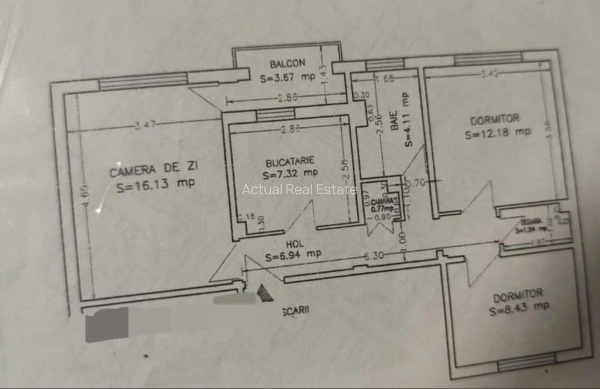 Apartament 3 Camere Decomandat | Zona CET Anda  - 9